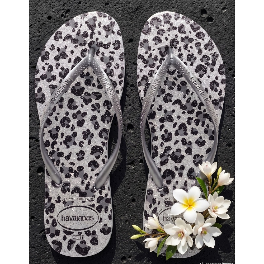 W's 7/8 | Havaianas Slim Animals Metallic flip flops / sandals | SLPR0006